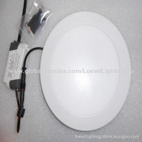 LED Downlight, 80lm/W High-luminous Efficiency with White Frame